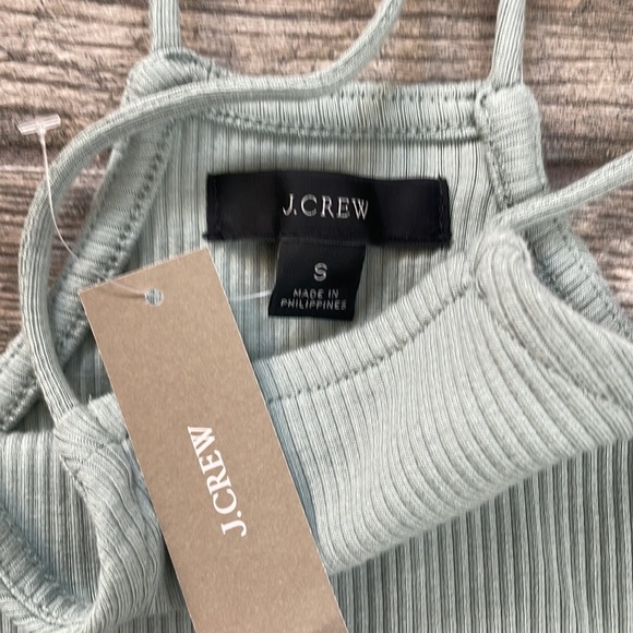 J Crew Vintage rib cropped halter tank Size Small - Picture 5 of 5